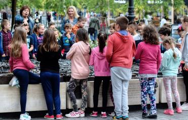 Kinder gemeinsam beim Coaching